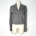 CHRISTIAN DIOR CHRISTIAN DIOR - Dior Light Grey Stripped Set - ALE PARIS Luxury Vintage