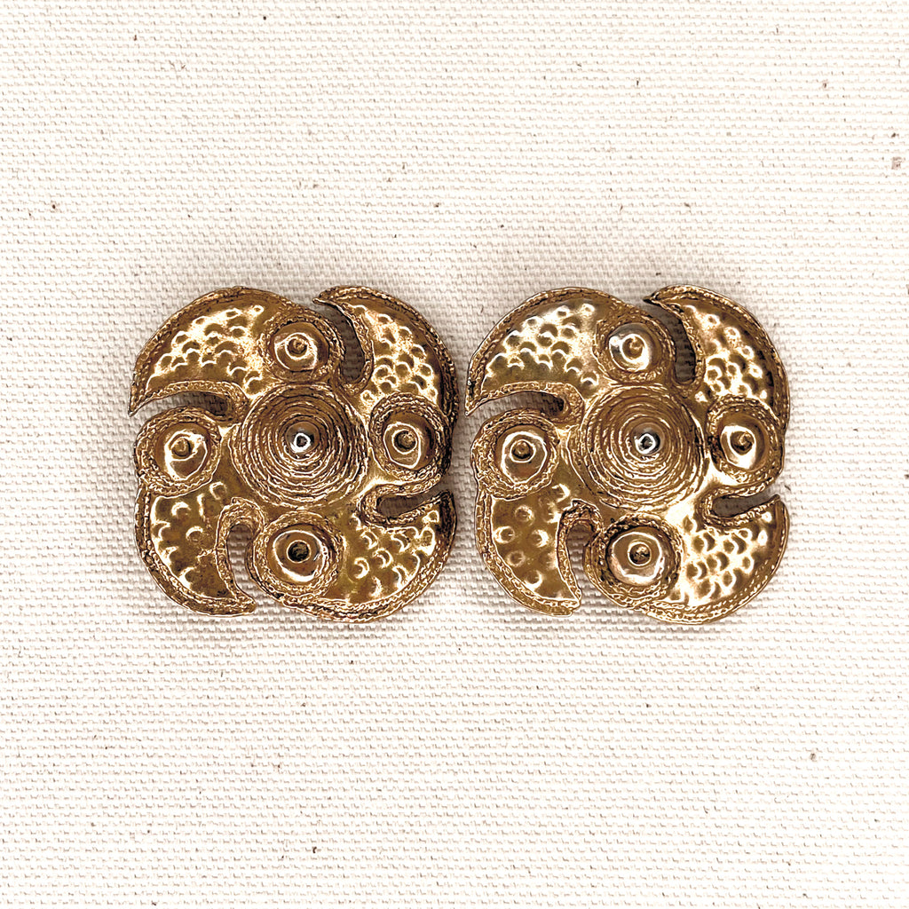 LANVIN LANVIN - Clip Earrings - ALE PARIS Luxury Vintage