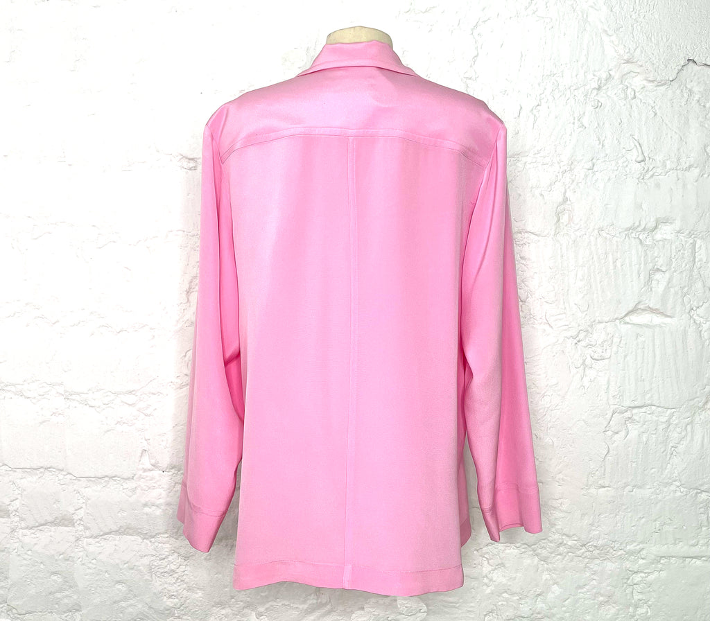 YVES SAINT LAURENT YVES SAINT LAURENT - Pink Saharienne Shirt - ALE PARIS Luxury Vintage