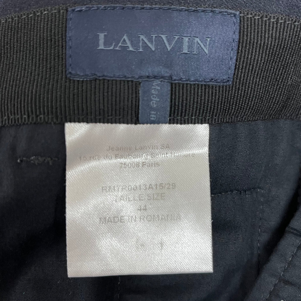LANVIN LANVIN - Navy Pants - ALE PARIS Luxury Vintage
