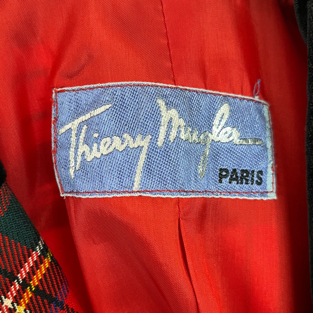 MUGLER MUGLER - Tartan Jacket - ALE PARIS Luxury Vintage