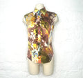 CHRISTIAN DIOR CHRISTIAN DIOR - Floral Sleeveless Blouse - ALE PARIS Luxury Vintage