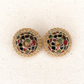 GIVENCHY GIVENCHY - Round Clip Earrings - ALE PARIS Luxury Vintage