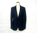 LANVIN LANVIN - Elegant Navy Smoking With Shawl Collar - ALE PARIS Luxury Vintage