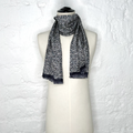 LEMAIRE LEMAIRE - Black And White Stripes Scarf - ALE PARIS Luxury Vintage