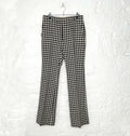 GUCCI GUCCI - Black And White Vichy Pants - ALE PARIS Luxury Vintage