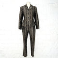 KENZO KENZO - Brown Gold Flower Print Set - ALE PARIS Luxury Vintage