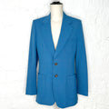 GUCCI GUCCI - Blue Wool Jacket - ALE PARIS Luxury Vintage