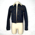 YVES SAINT LAURENT YVES SAINT LAURENT - Denim And Sheepskin Jacket - ALE PARIS Luxury Vintage