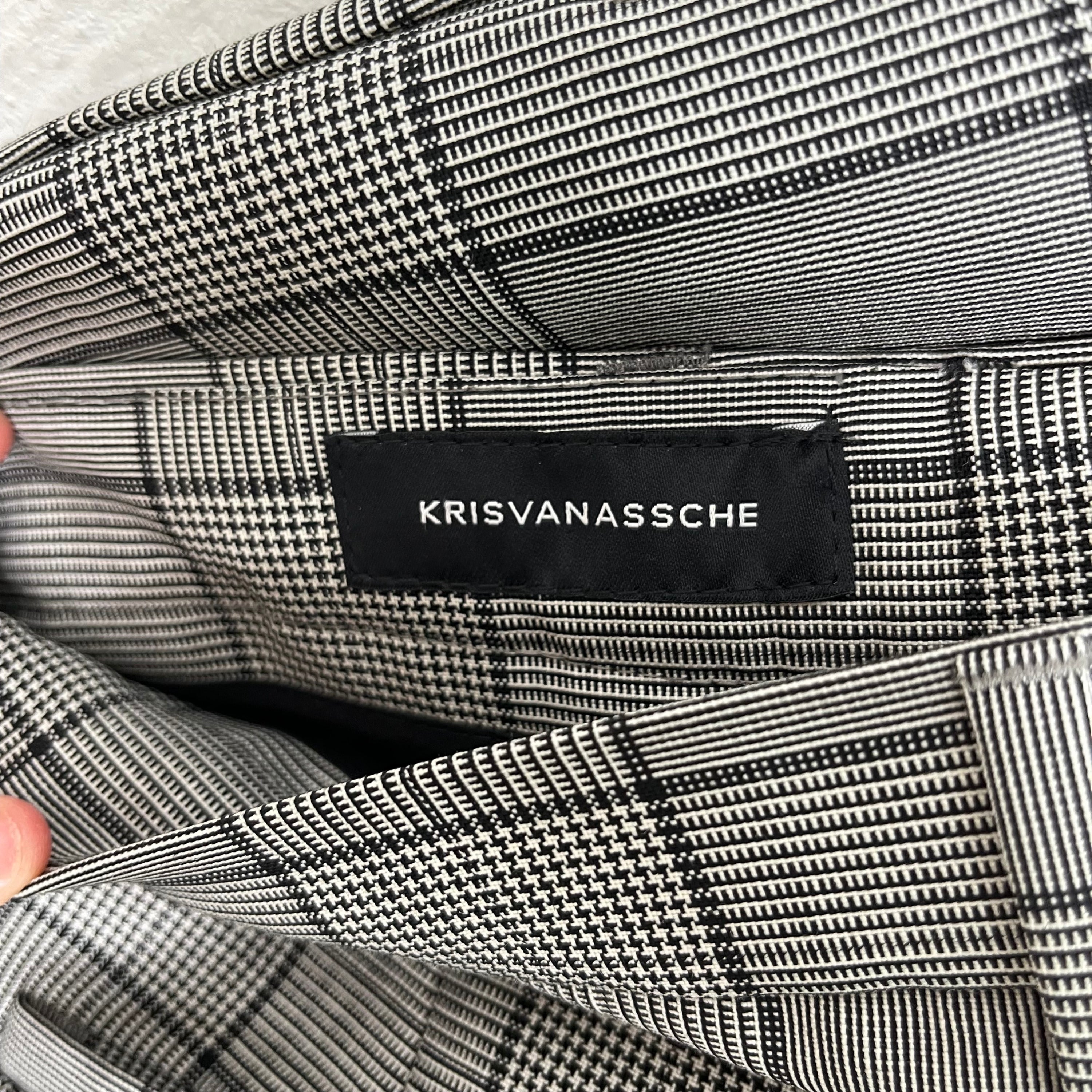 KRIS VANASSCHE KRIS VANASSCHE - Checked Short - ALE PARIS Luxury Vintage