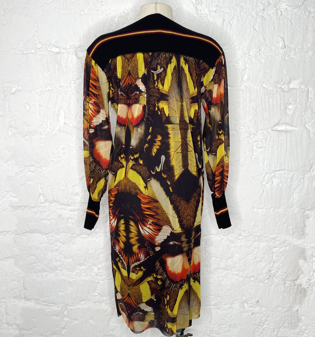 JEAN PAUL GAULTIER JEAN PAUL GAULTIER - Butterfly Print Dress - ALE PARIS Luxury Vintage