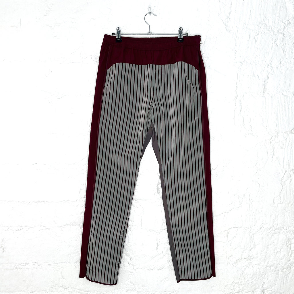 DRIES VAN NOTEN DRIES VAN NOTEN - Burgundy Striped Jogging Suit - ALE PARIS Luxury Vintage