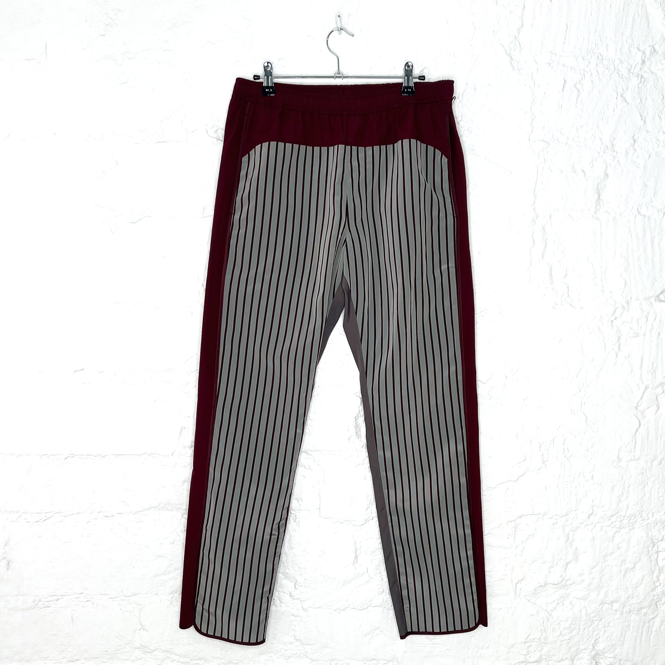DRIES VAN NOTEN DRIES VAN NOTEN - Burgundy Striped Jogging Suit - ALE PARIS Luxury Vintage