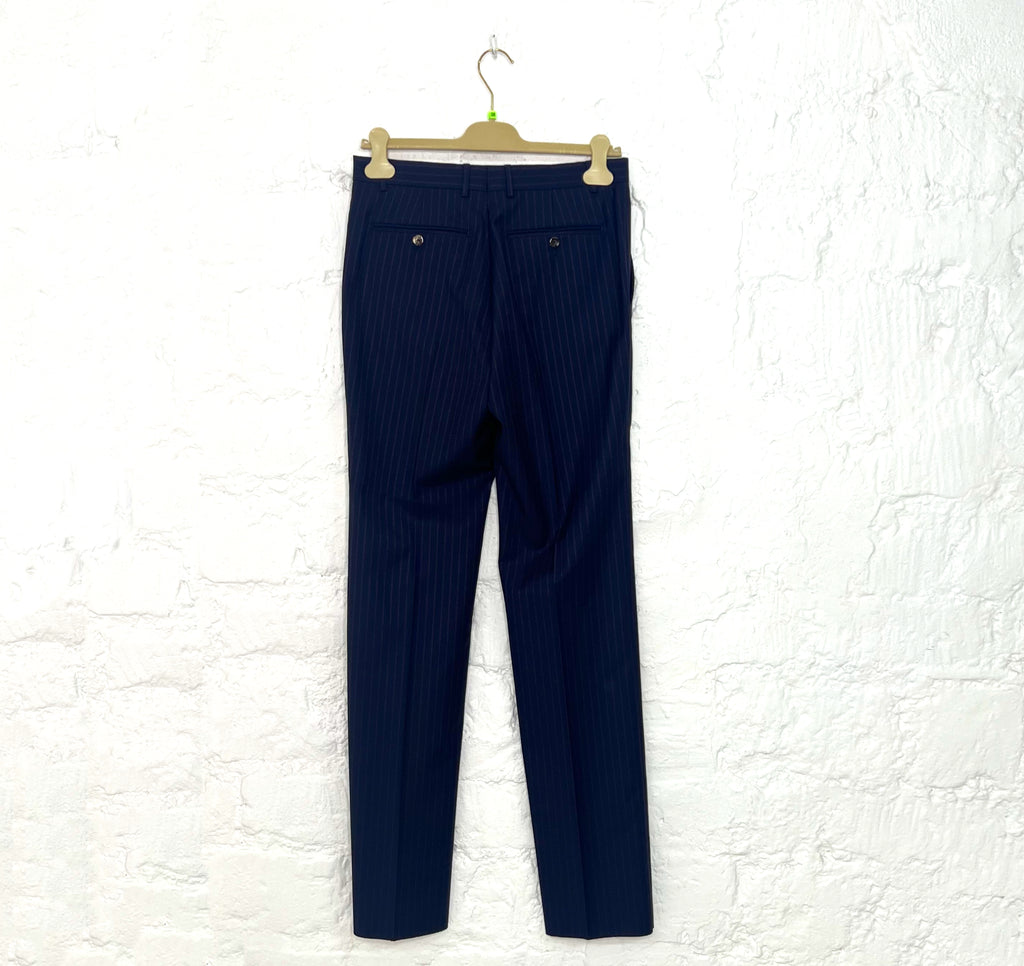 GUCCI GUCCI - Navy Smocking With Red Stripes - ALE PARIS Luxury Vintage