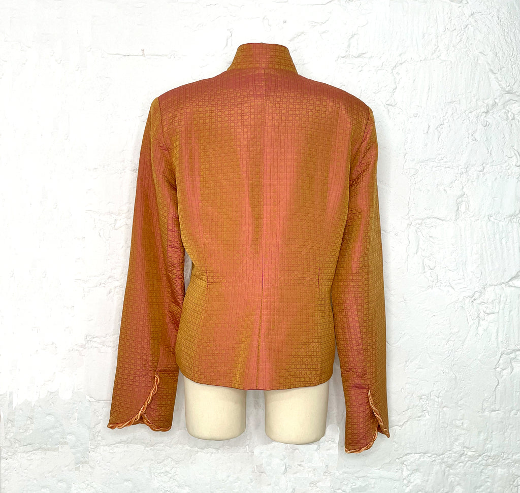 CHRISTIAN DIOR CHRISTIAN DIOR - Orange Silk Set - ALE PARIS Luxury Vintage
