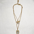 KARL LAGERFELD KARL LAGERFELD - Gold Necklace - ALE PARIS Luxury Vintage