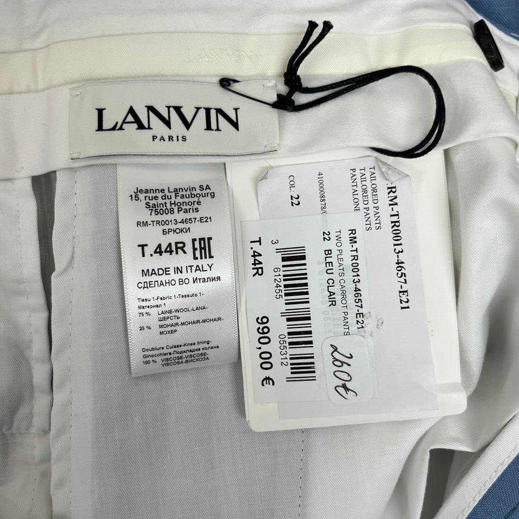 LANVIN LANVIN - Light Blue Pants - ALE PARIS Luxury Vintage