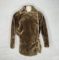 VERSACE VERSACE - Light Brown Fur Coat - ALE PARIS Luxury Vintage