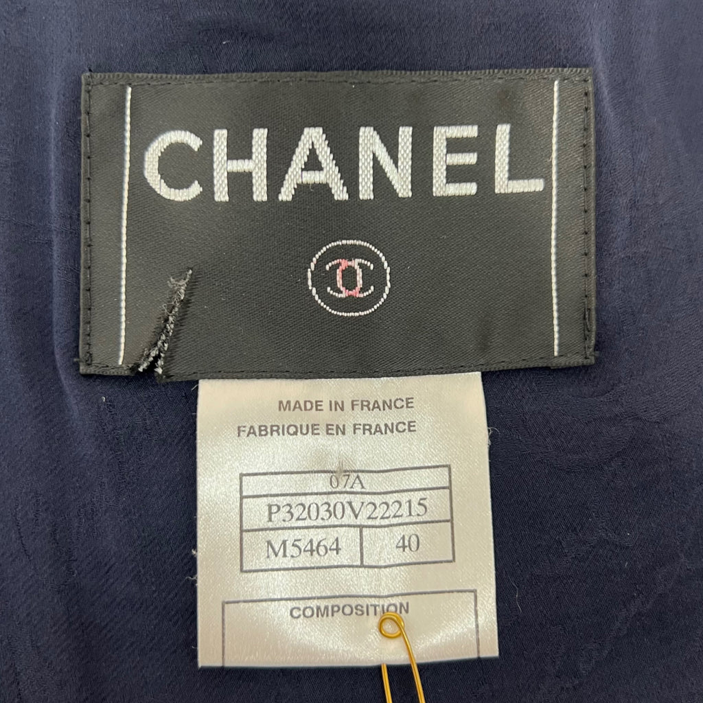 CHANEL - Cashmere purple dress - coat - ALE PARIS Luxury Vintage