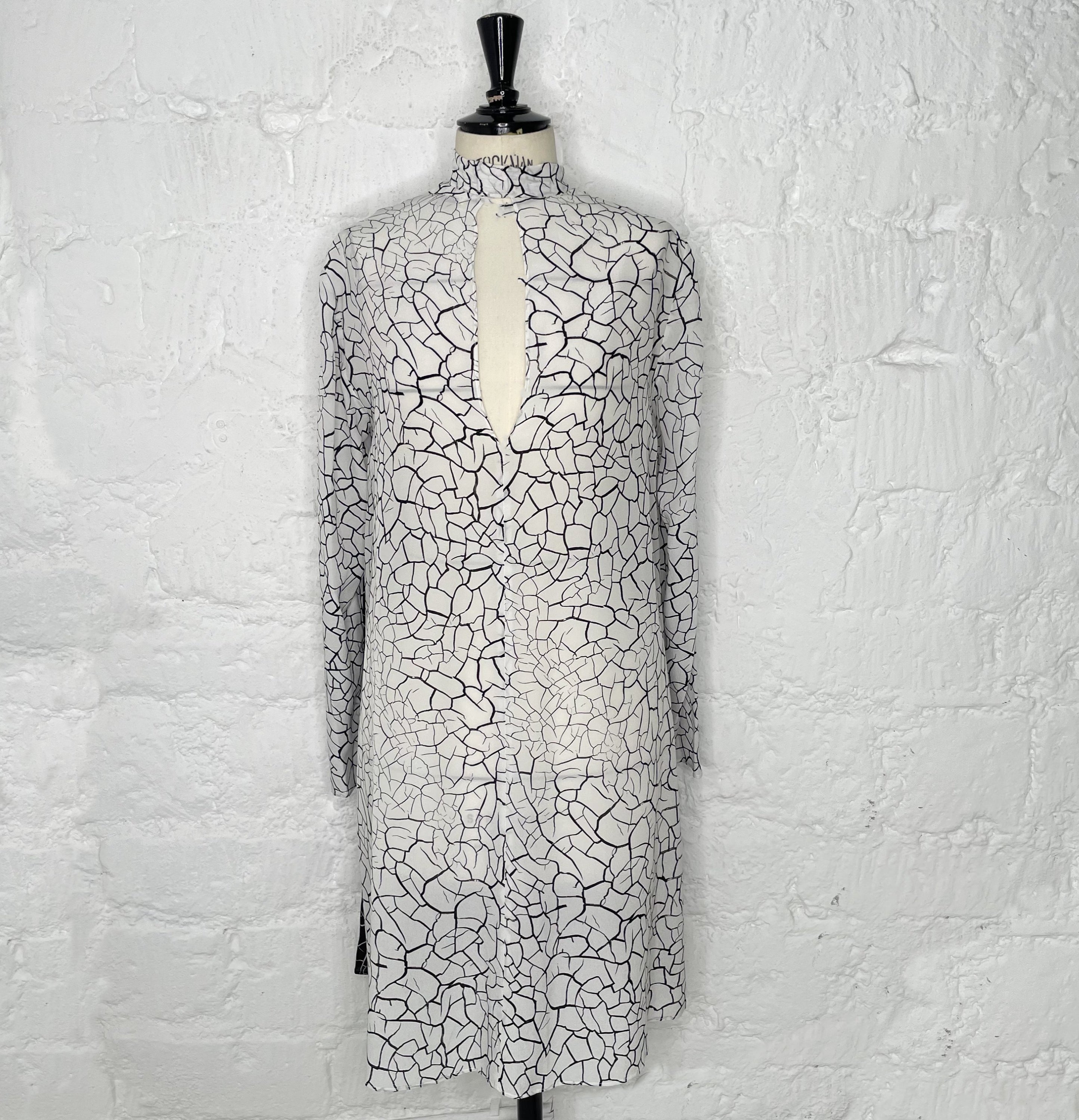 ICEBERG ICEBERG - Fluid Black And White Dress - ALE PARIS Luxury Vintage