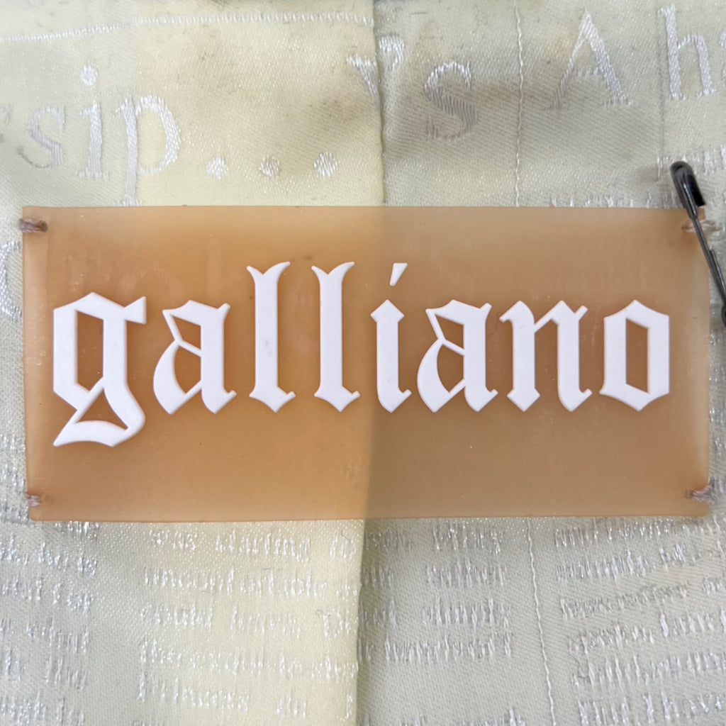 GALLIANO GALLIANO - Navy Naval Structured Jacket - ALE PARIS Luxury Vintage