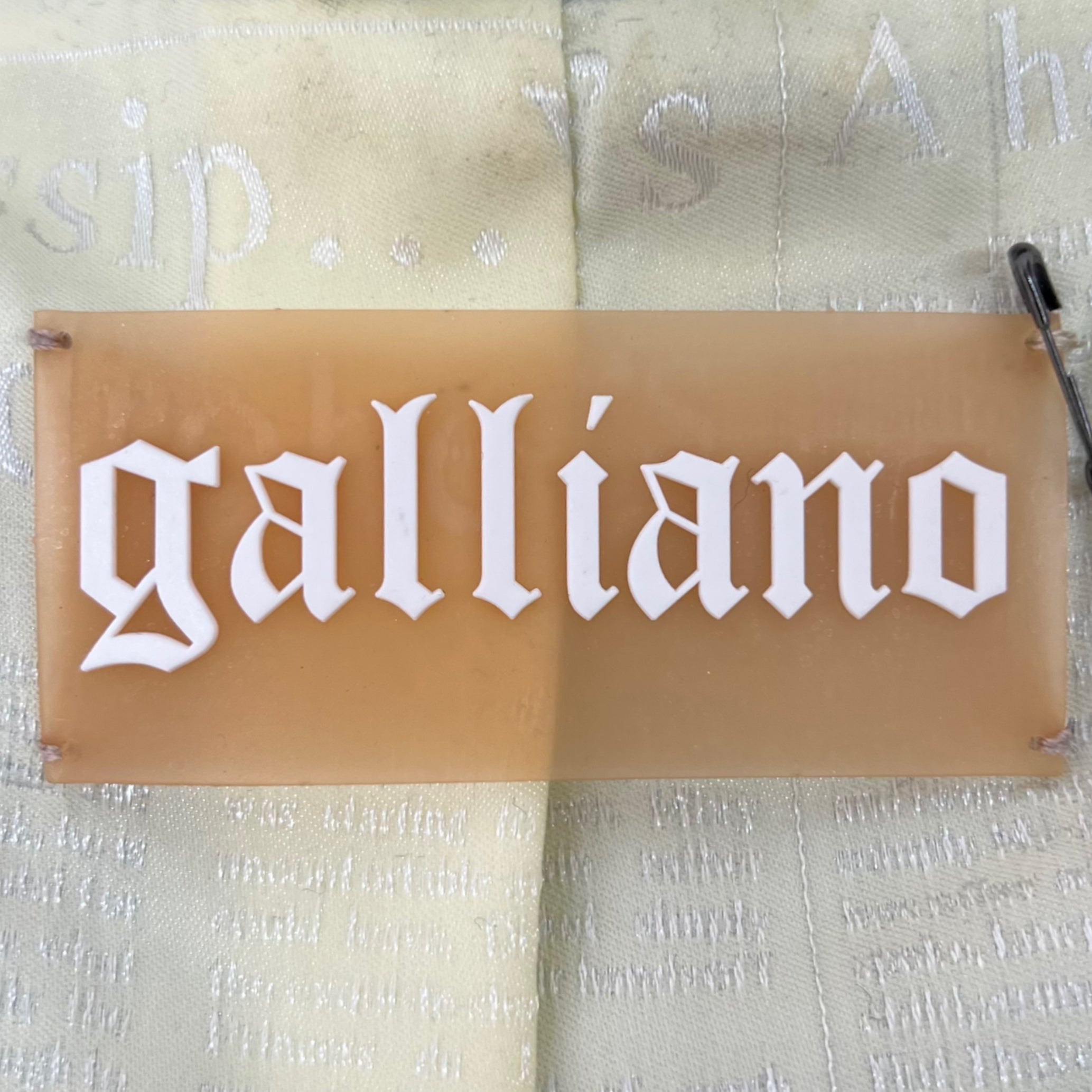 GALLIANO GALLIANO - Navy Naval Structured Jacket - ALE PARIS Luxury Vintage