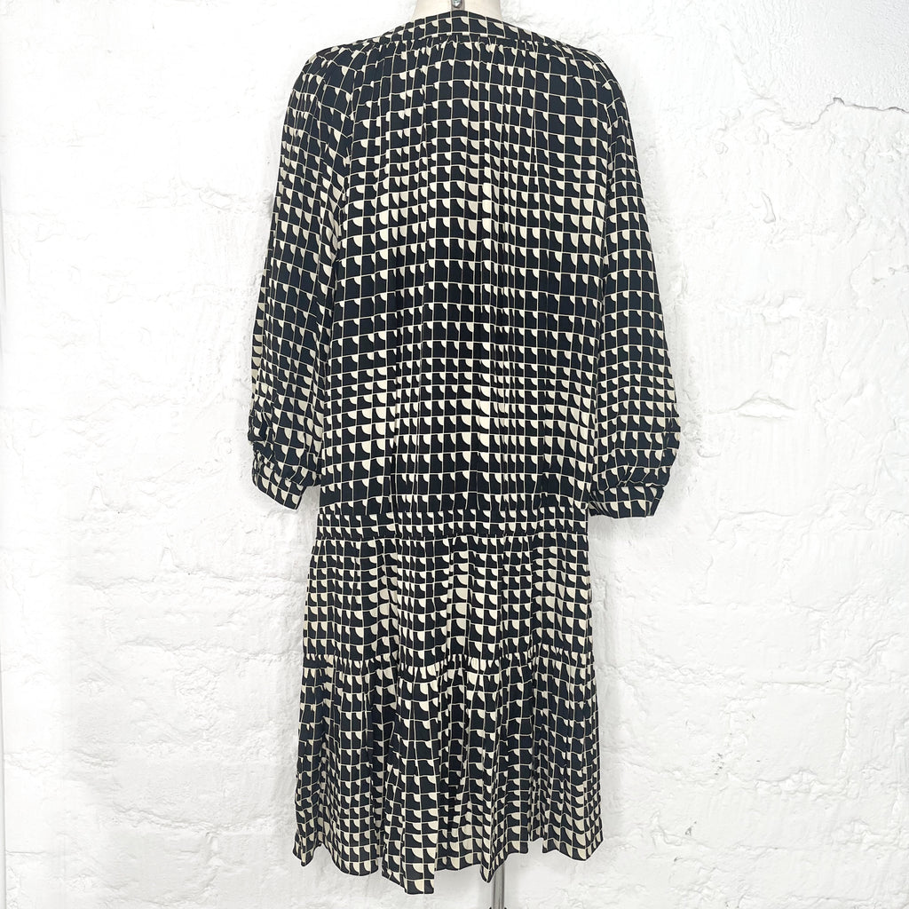 CELINE CELINE - Printed Silk Dress - ALE PARIS Luxury Vintage