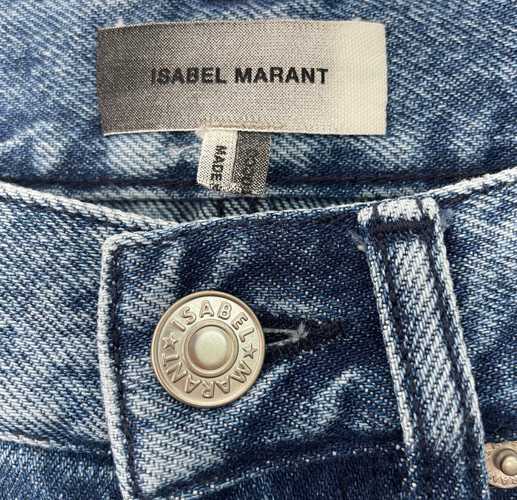ISABEL MARANT ISABEL MARANT - Blue Denim Pants - ALE PARIS Luxury Vintage