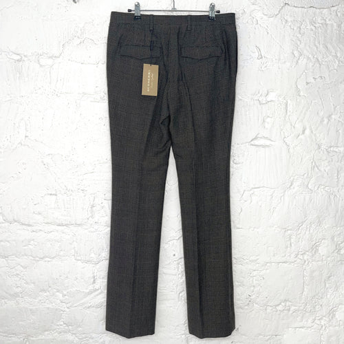 Burberry BURBERRY - Tartan Wool Pants - ALE PARIS Luxury Vintage