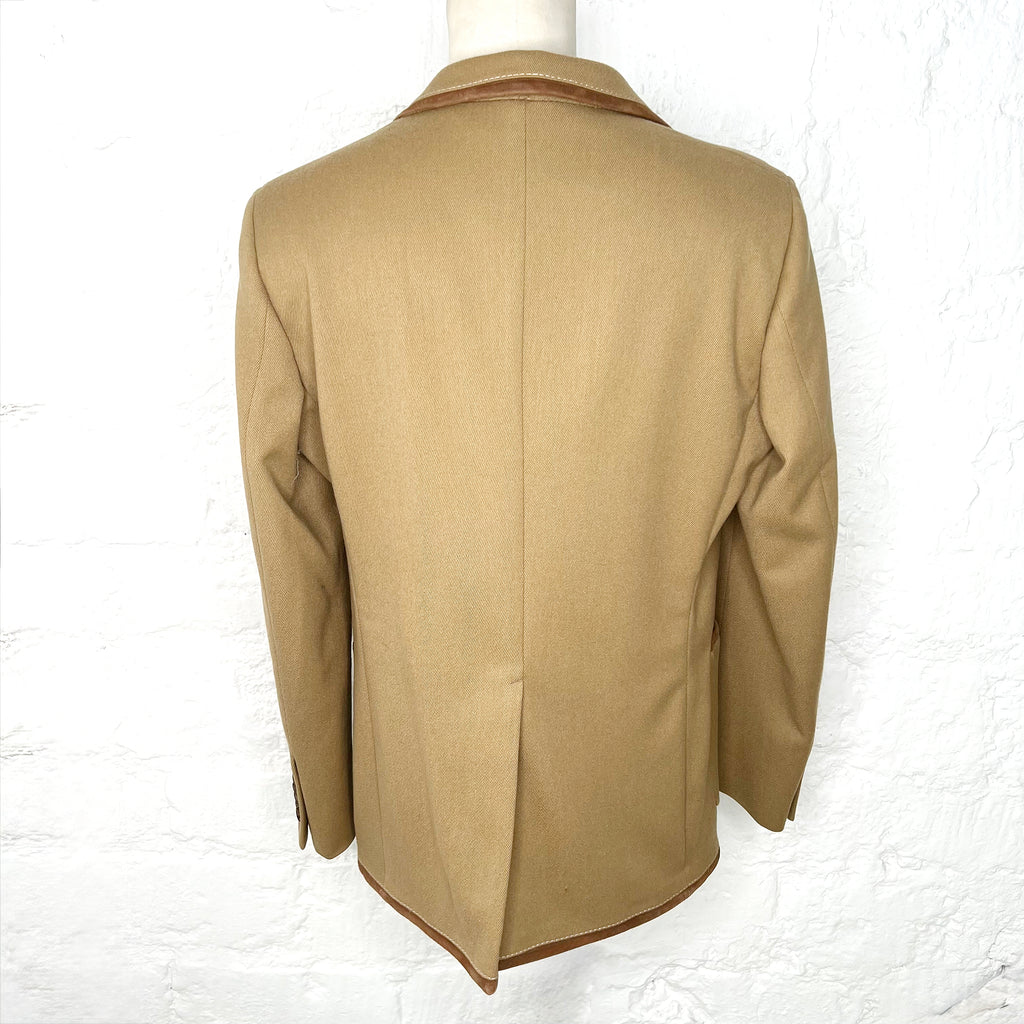 GUCCI GUCCI - Camel Wool Jacket - ALE PARIS Luxury Vintage