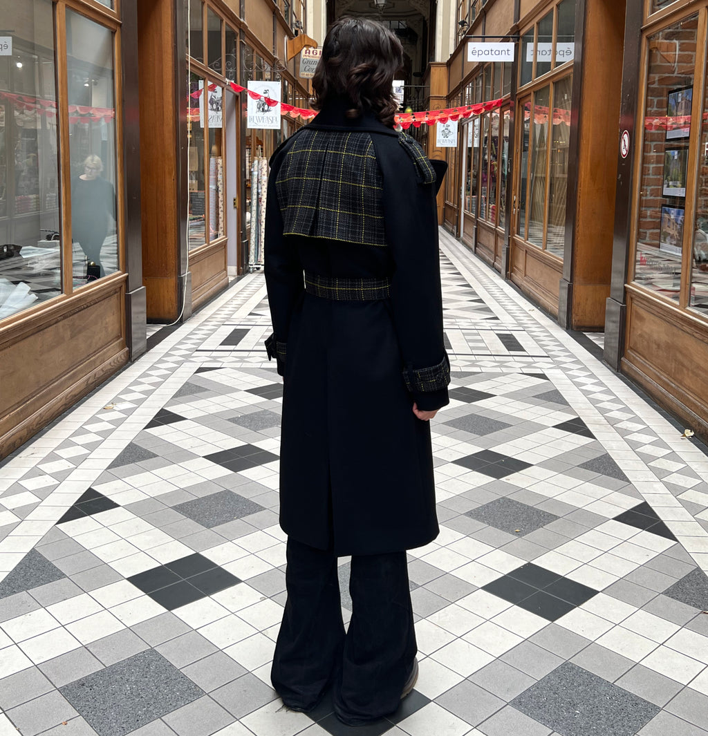 ALE MMVIII x Dashing Tweeds ALE - Mmviii X Dashing Tweeds Cashmere Coat - ALE PARIS Luxury Vintage