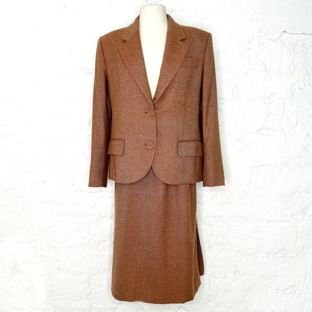 YVES SAINT LAURENT YVES SAINT LAURENT - Rusty Brown Set - ALE PARIS Luxury Vintage