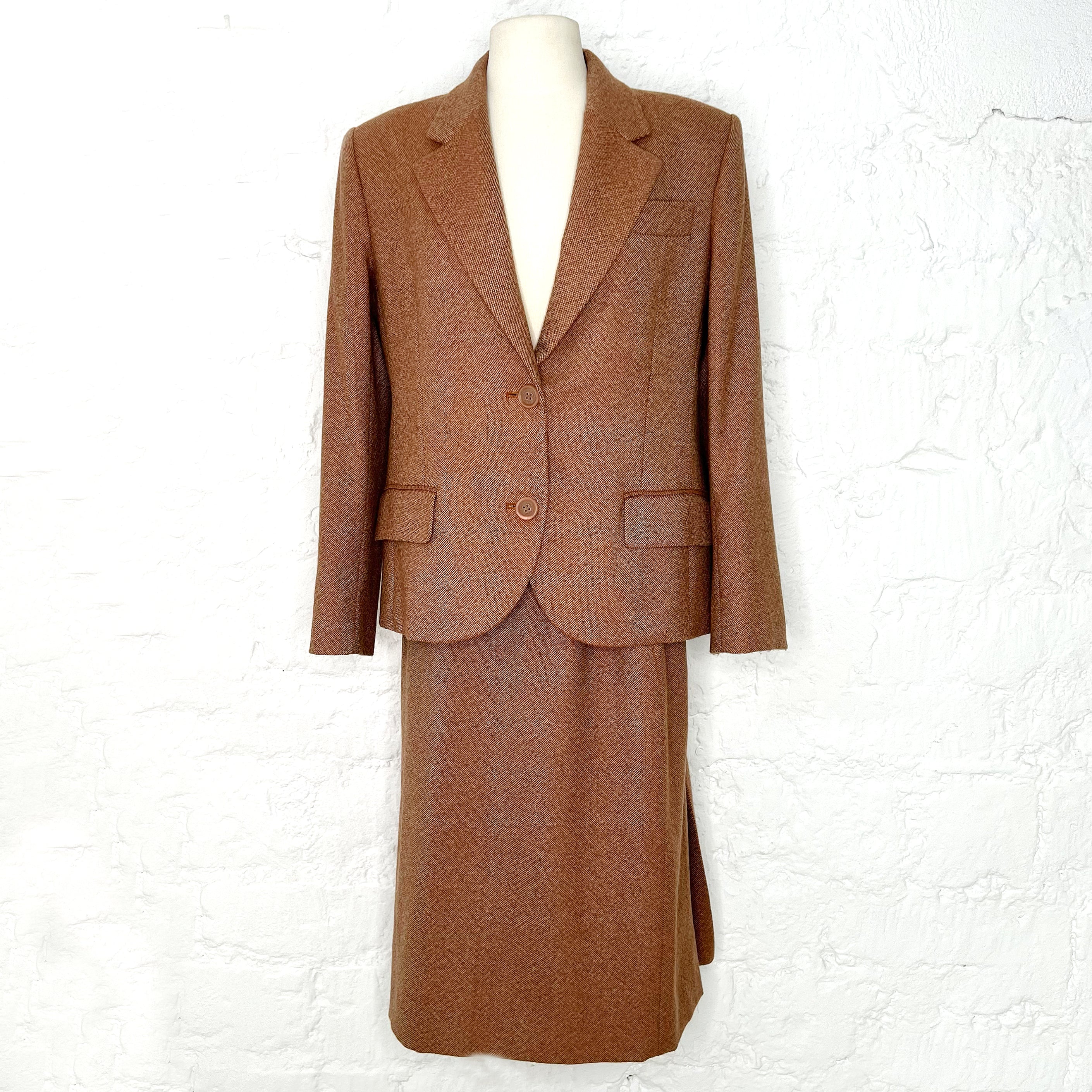 YVES SAINT LAURENT YVES SAINT LAURENT - Rusty Brown Set - ALE PARIS Luxury Vintage