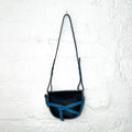 LOEWE - Blue leather gate shoulder bag