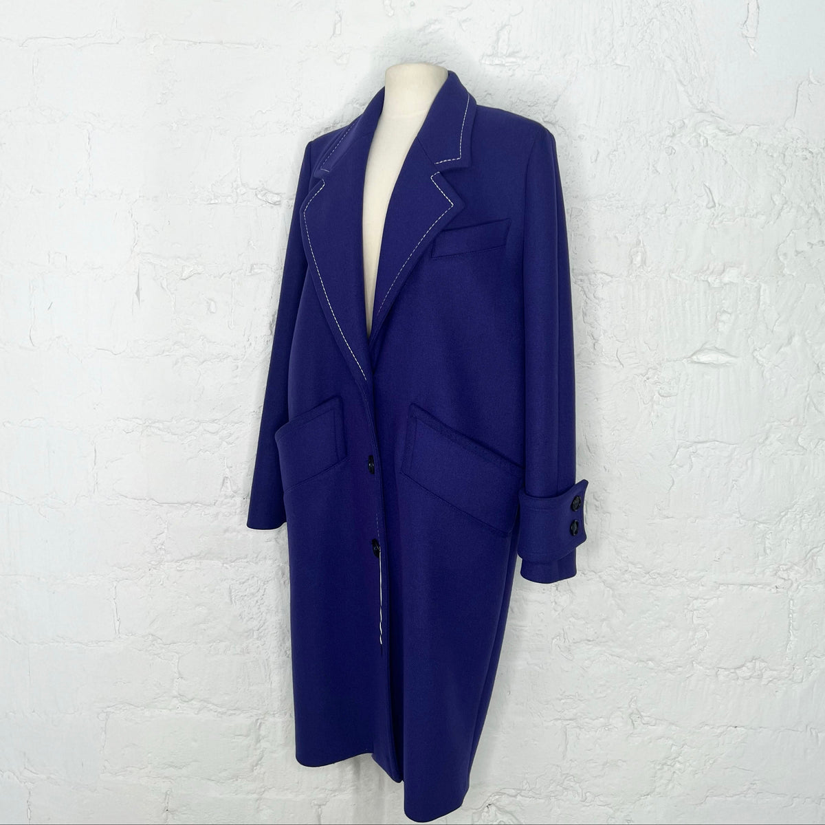MARNI - Long Blue coat