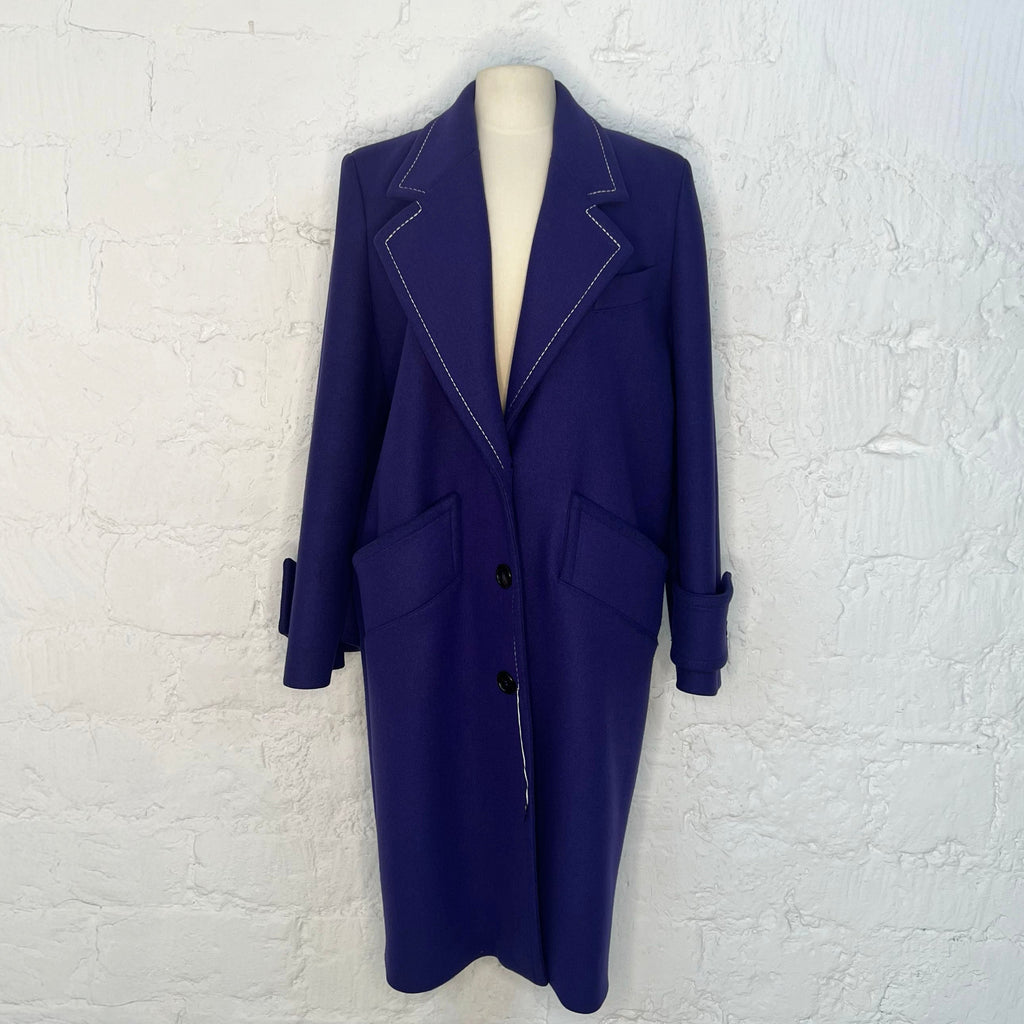 MARNI - Long Blue coat