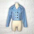 FENDI - Blue vichy jacket