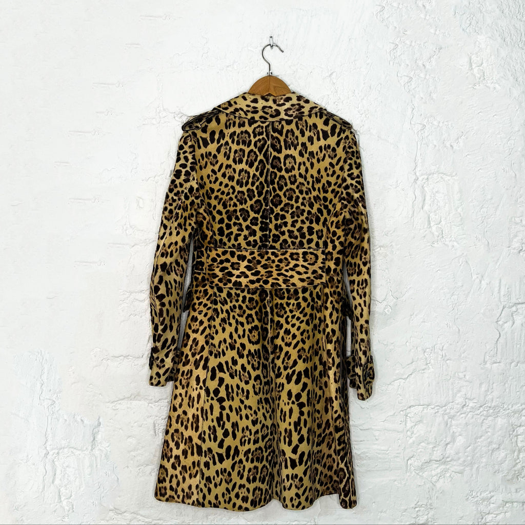 CHRISTIAN DIOR - Vintage leopard print coat