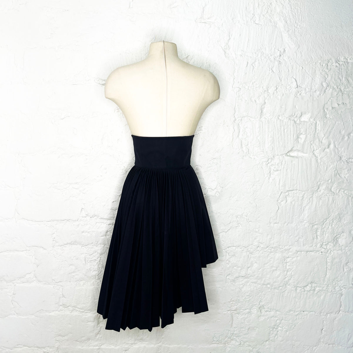 CHRISTIAN DIOR - Navy blue skirt midi