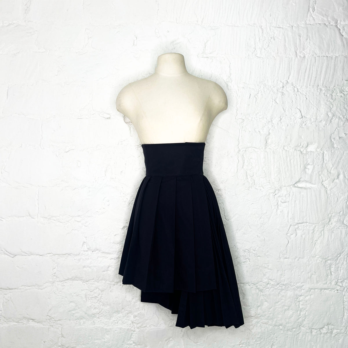 CHRISTIAN DIOR - Navy blue skirt midi