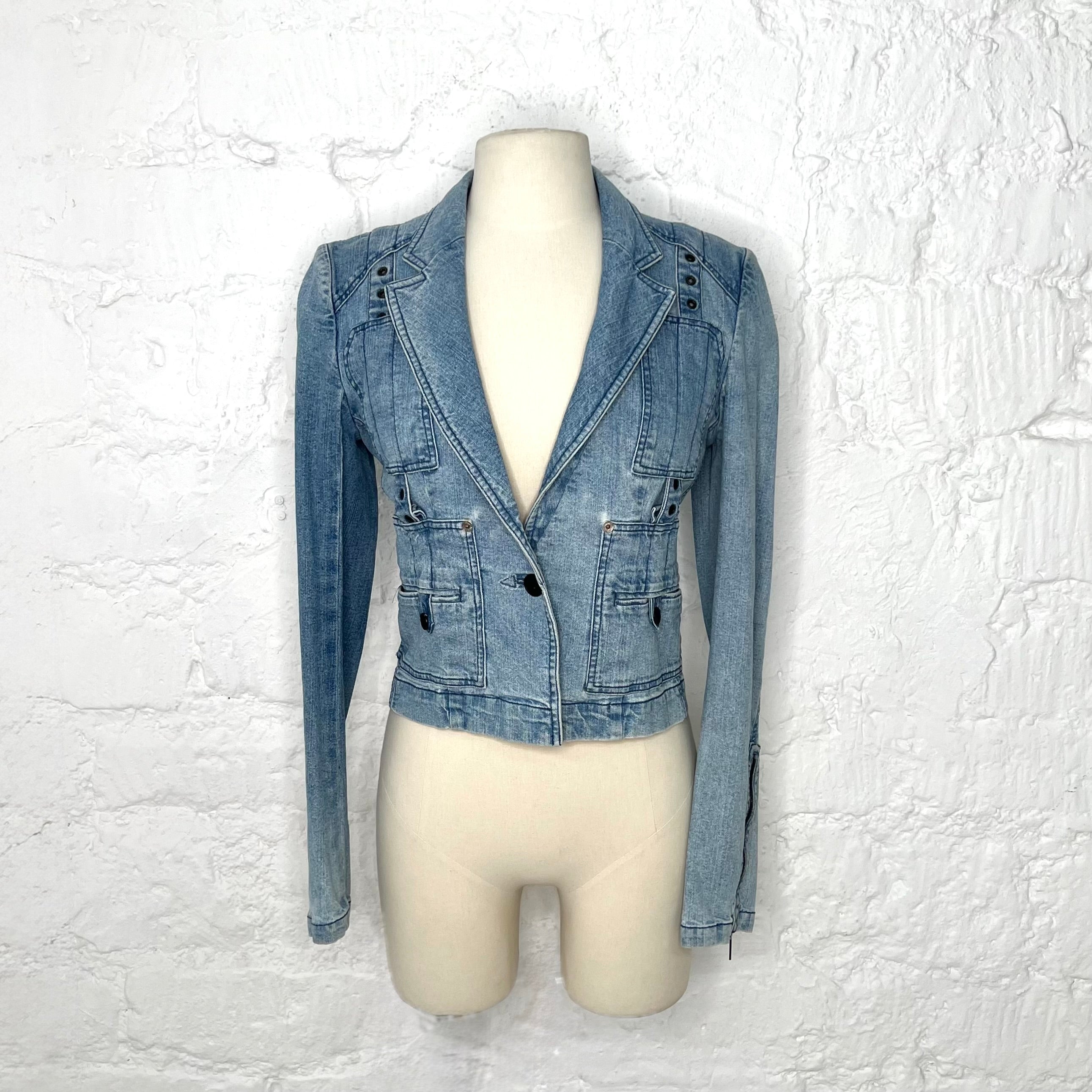 CHRISTIAN DIOR - Light blue denim jacket