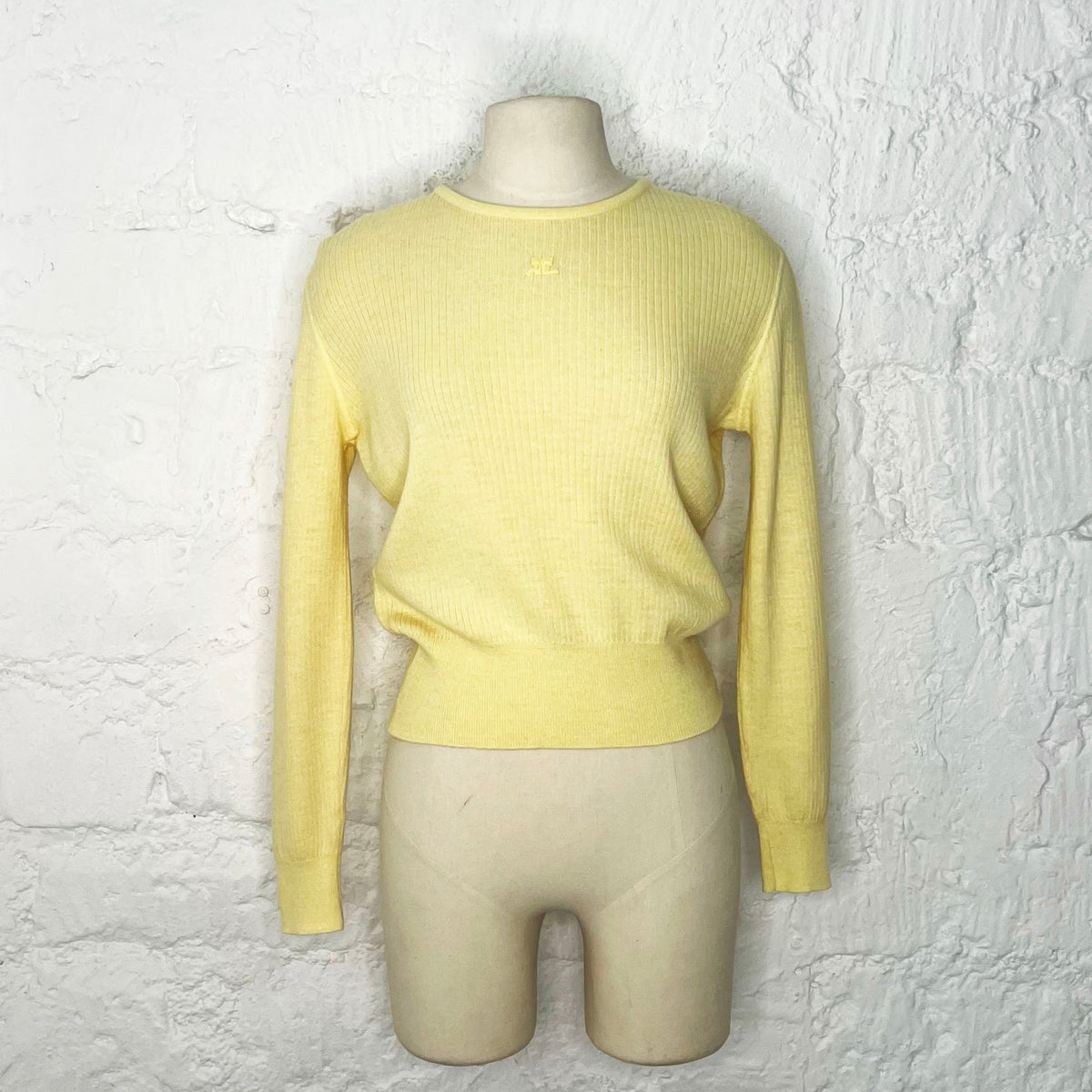 COURRÈGES - Yellowstone cardigan