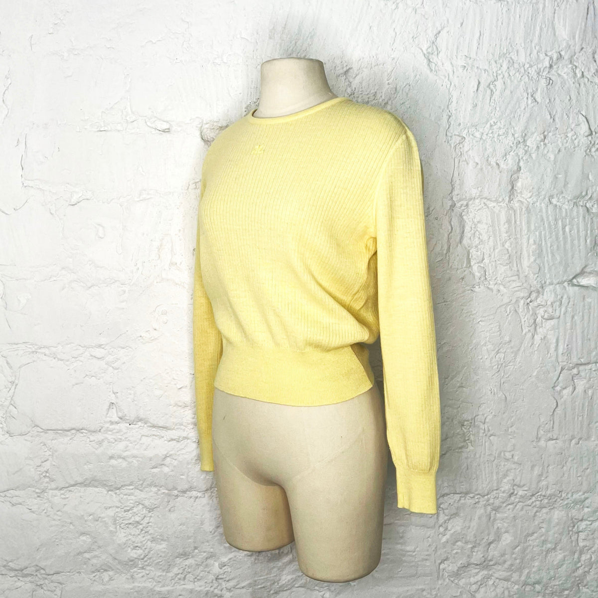 COURRÈGES - Yellowstone cardigan