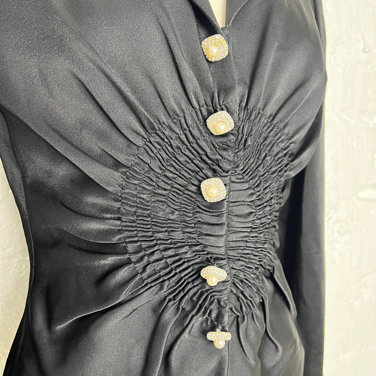 CHRISTIAN DIOR - Black wedding blazer jacket