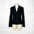 CHRISTIAN DIOR - Black blazer jacket