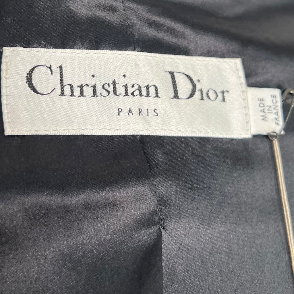 CHRISTIAN DIOR - Black wedding blazer jacket
