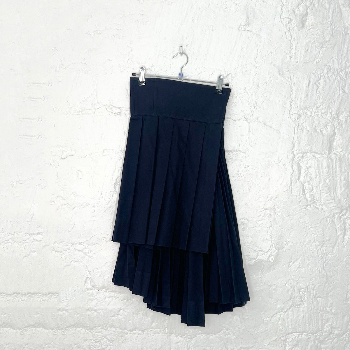 CHRISTIAN DIOR - Navy blue skirt midi vintage