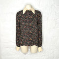 CÉLINE - Floral print long sleeve shirt