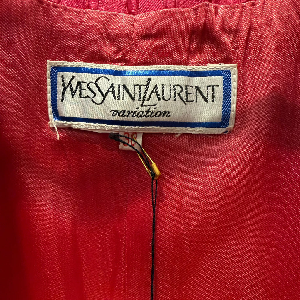 YVES SAINT LAURENT - Pink Jacket