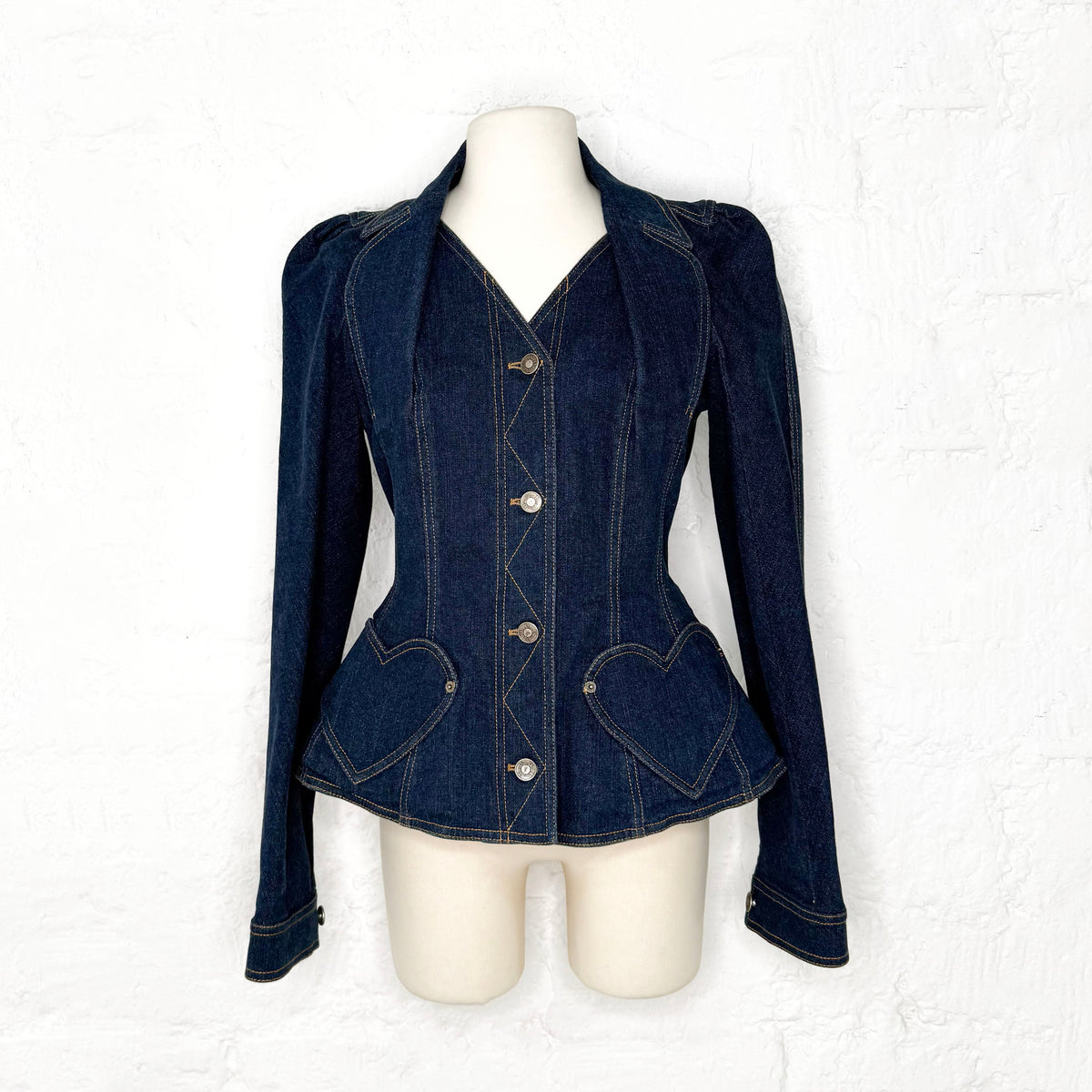 CHRISTIAN DIOR -  blue denim jacket